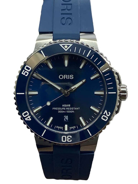 Oris Aquis Date 43.5mm 01 733 7789 4135-07 Blue Dial Automatic Men's Watch