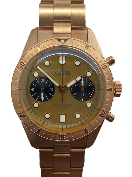 Oris Divers Holstein Edition L.E 250pcs 771 7744 3182 Bronze Panda Dial Automatic Men's Watch