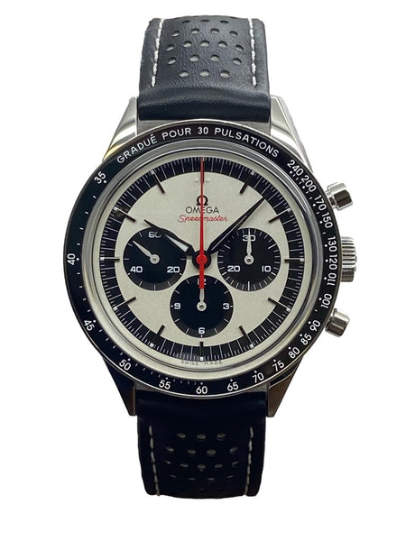 Omega Speedmaster Moonwatch Chronograph CK2998 311.32.40.30.02.001 Silver Panda Dial Automatic Men's Watch