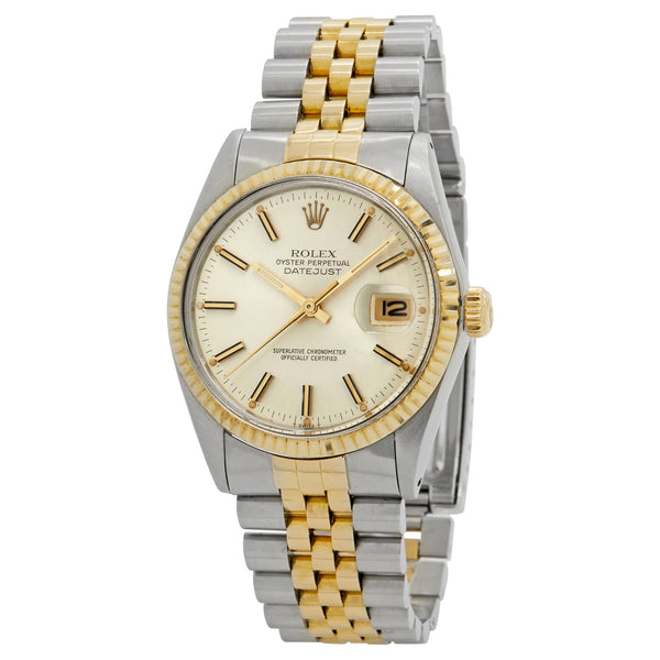 Rolex Datejust 16013 White Dial Automatic Watch