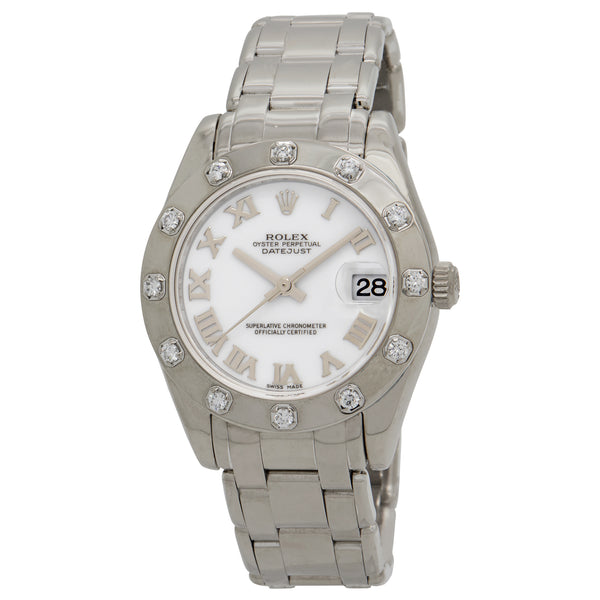 Rolex Datejust 81319 White Dial Automatic Women's Watch