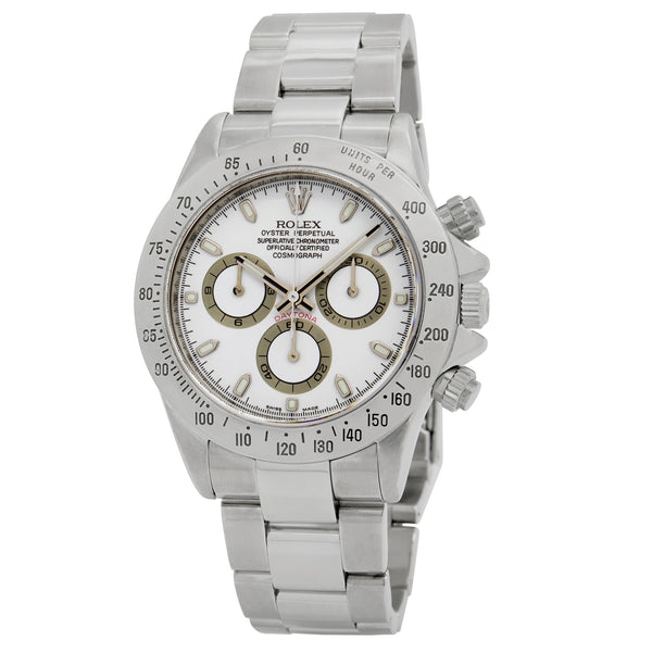 Rolex Daytona 116520 White Dial Automatic Men's Watch