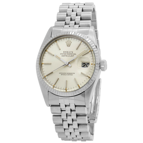 Rolex Datejust 36mm 16014 White Dial Automatic Watch