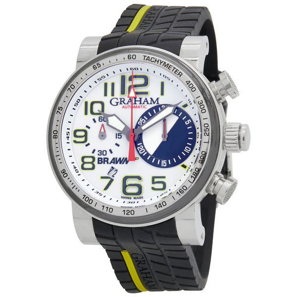 Graham  Silverstone Trackmaster Year One 250pcs Limited Edition 2BRYO.W01A.K66S White Dial Automatic Men's Watch