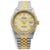 Rolex Datejust 16233 Creme white Dial Automatic Watch