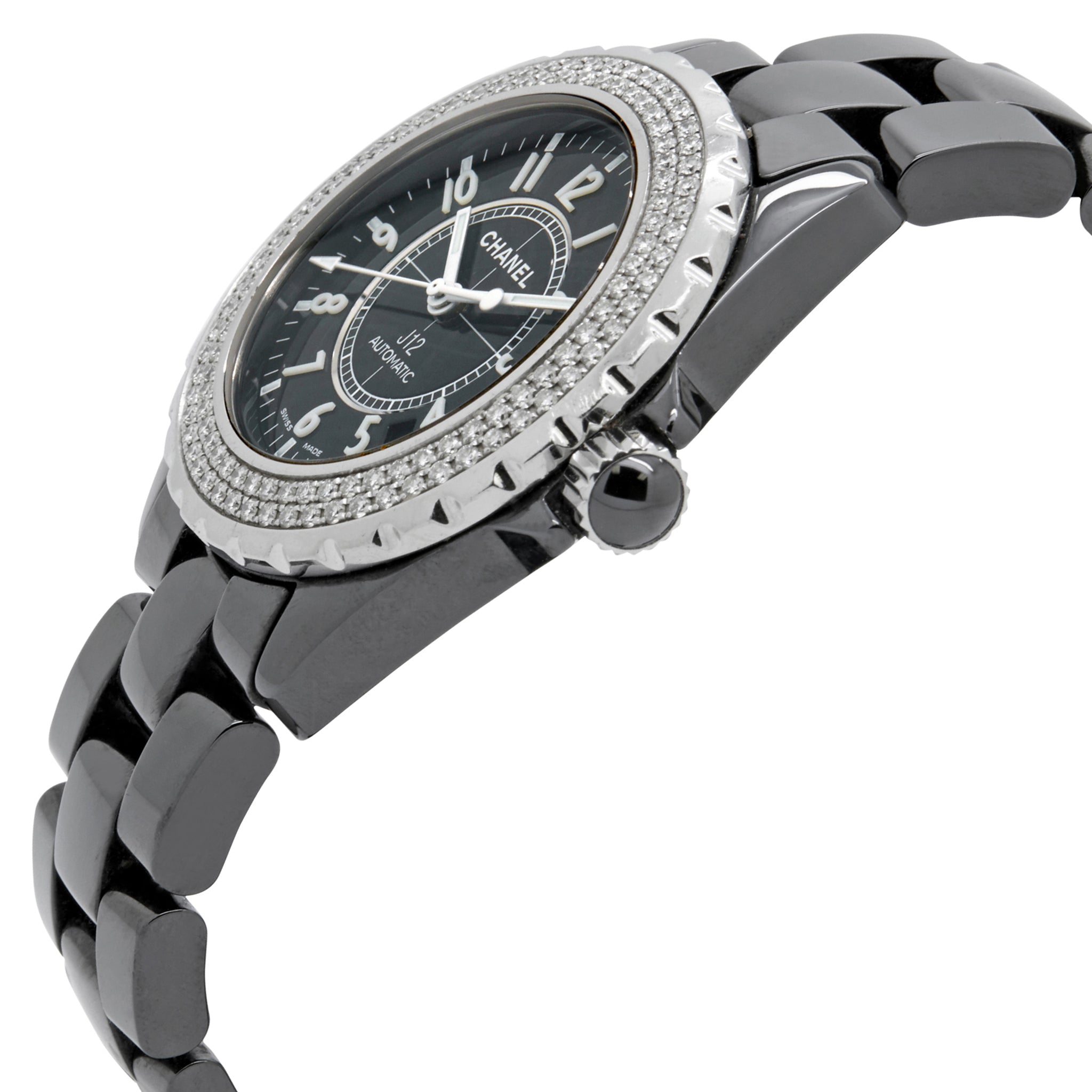 Chanel J12 H0950 Black Dial Automatic Women's Watch – Signature