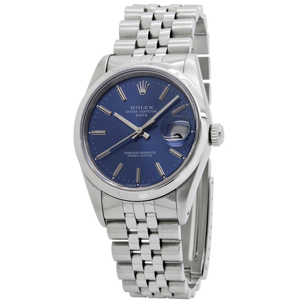 Rolex Date 15200 Blue Dial Automatic Watch