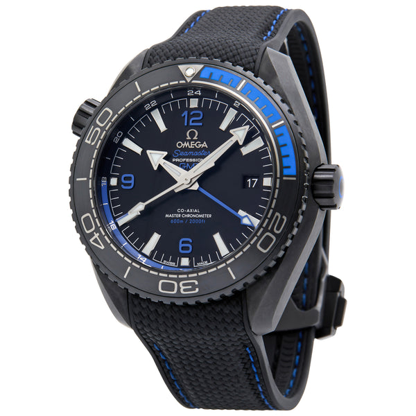 Omega Seamaster Planet Ocean Deep Blue 215.92.46.22.01.002 Black Dial Automatic Men's Watch