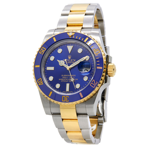 Rolex Submariner blue 116613LB Blue Dial Automatic Men's Watch