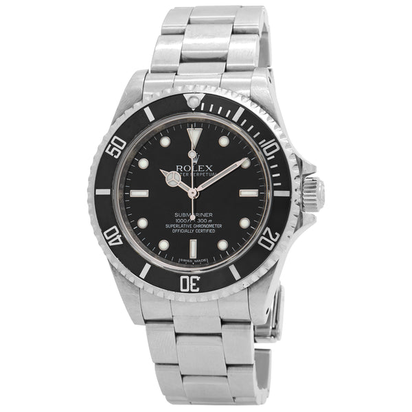 Rolex Submariner No Date 14060 Black Dial Automatic Men's Watch