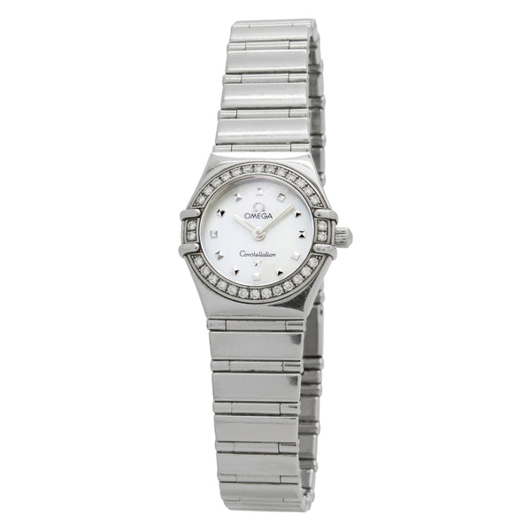 Omega Constellation Diamonds 1465.71.00 Mother of Pearl Dial Quartz Women's Watch
