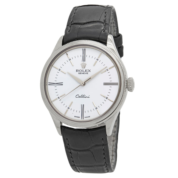 Rolex Cellini Time 50509 White Dial Automatic Men's Watch