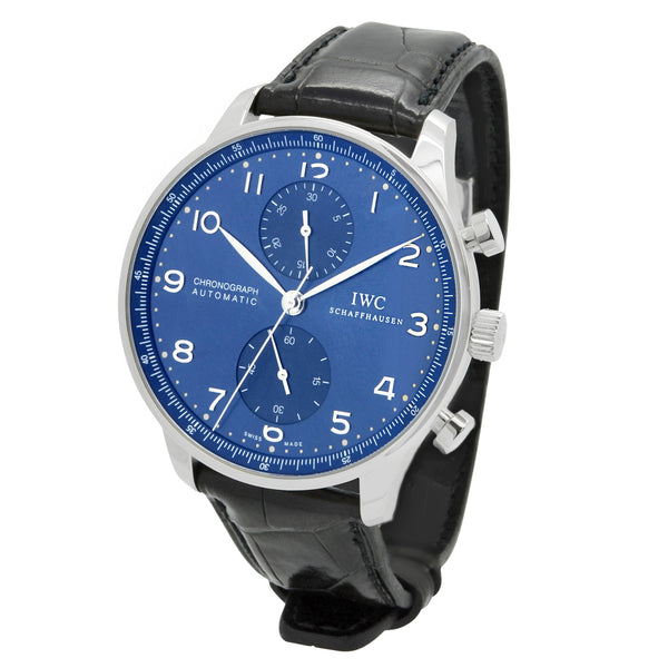 IWC Portuguese IW371491 Blue Dial Automatic Men's Watch