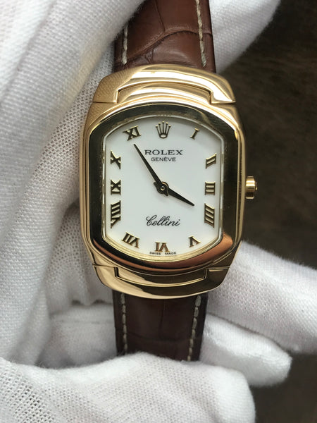 Rolex Cellini Cellini 6631 White Dial Quartz Women's Watch