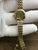 Omega 14k Solid Gold Vintage Ladies 14K Gold Omega Champagne Dial Quartz Women's Watch