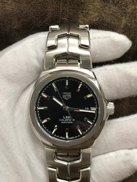 TAG Heuer Link Black Dial Automatic Men's Watch