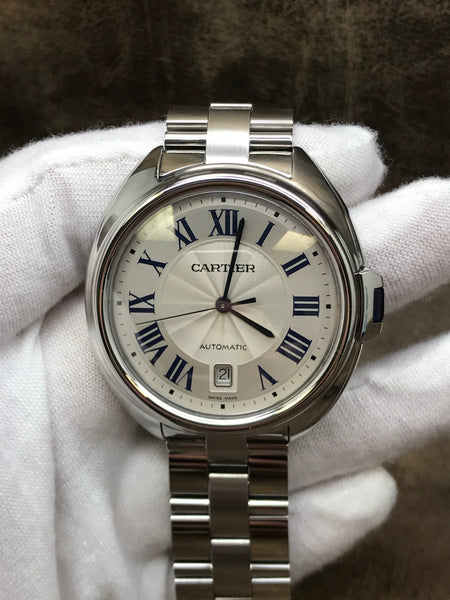 Cartier Cle de Cartier WSCL0007 Silver Dial Automatic Men's Watch