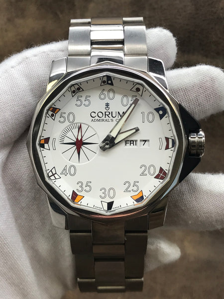 Corum Admirals Cup Competition  947.931.04 Silver Dial Automatic Men's Watch