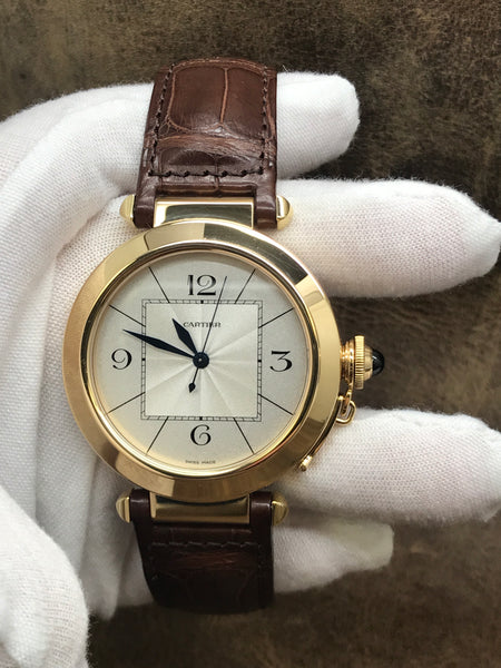 Cartier Pasha W3019551 Silver Dial Automatic Men's Watch
