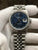 Rolex Datejust 36mm 16220 Blue Dial Automatic Watch