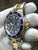 Rolex Submariner Date No Holes SEL Gold buckle 16613 Blue Dial Automatic Men's Watch