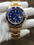 Rolex Submariner 18k Gold 16618 Blue Dial Automatic Men's Watch