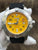 Breitling Avenger II Seawolf A17331 Yellow Dial Automatic Men's Watch