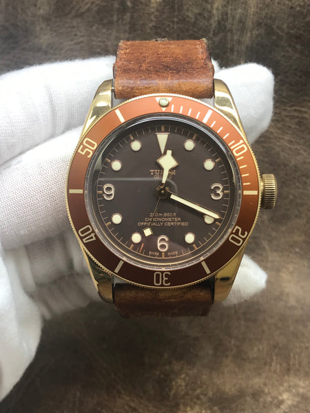 Tudor Heritage Black Bay Bronze 79250BM Brown Dial Automatic Men's Watch