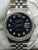 Rolex Datejust Turn-o-graph 16264 Blue Custom Diamond Dial Automatic Men's Watch