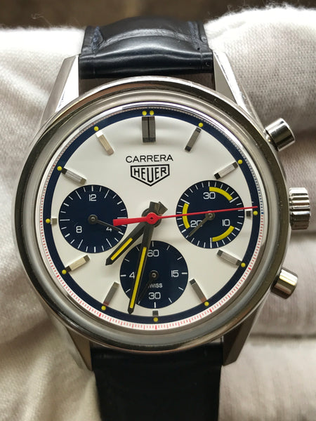 TAG Heuer Carrera 160 Years Montreal Limited Edition CBK221C White Dial Automatic Men's Watch