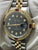 Rolex Datejust 36mm 16013 Custom Diamond Black Dial Automatic Watch