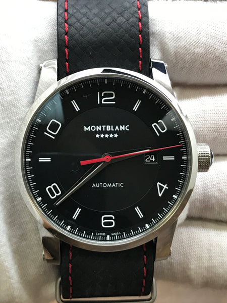 Montblanc Timewalker 113877 Urban L.E 555pcs 7285 Black Dial Automatic Men's Watch