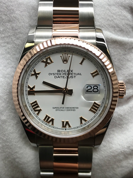 Rolex Datejust 36 126231 White Dial Automatic  Watch
