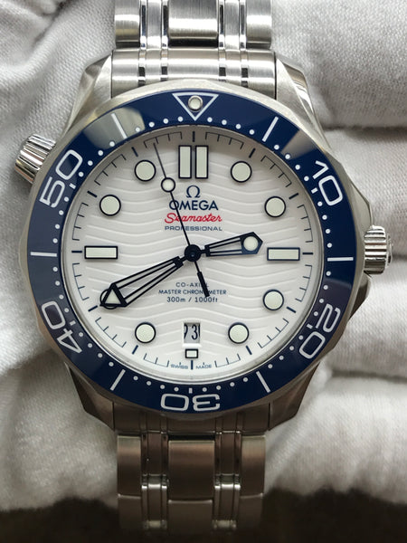 Omega Seamaster Tokyo 2020 Tokyo 2020 Special Edition 522.30.42.20.04.001 White Dial Automatic Men's Watch