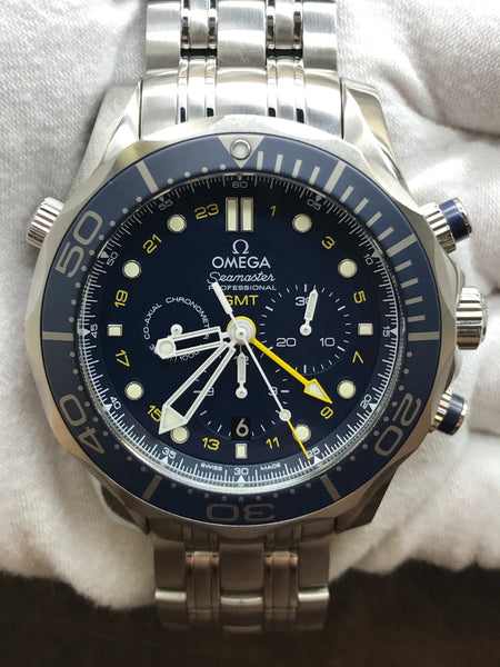 Omega Seamaster Diver 300M 212.30.44.52.03.001 Blue Dial Automatic Men's Watch