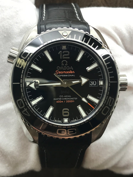 Omega Seamaster Planet Ocean 215.33.40.20.01.001 Black Dial Automatic Men's Watch