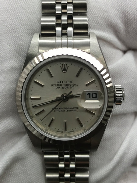 Rolex Datejust 26mm 79174 Silver Dial Automatic Women's Watch
