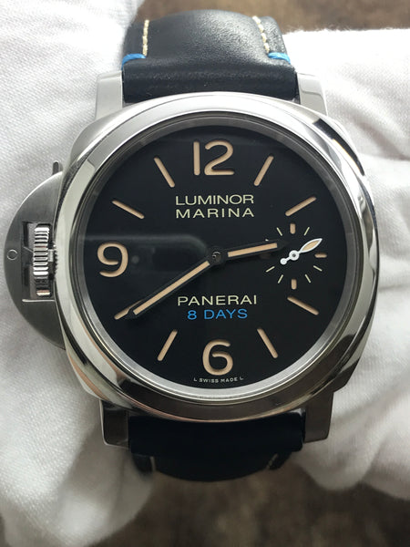 Panerai Luminor 8 Days PAM00796 Black Dial Hand Wind Men's Watch