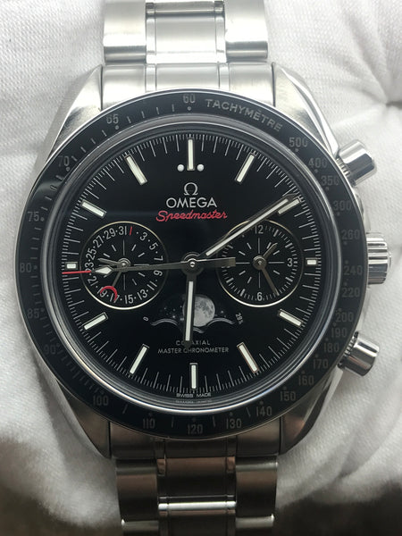 Omega Speedmaster Moonphase 304.30.44.52.01.001 Black Dial Automatic Men's Watch