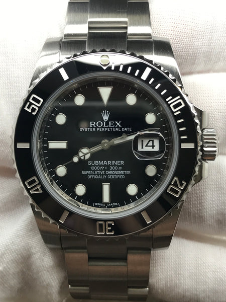 Rolex Submariner Date 116610LN Black Dial Automatic Men's Watch