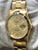 Rolex Oyster Perpetual Date 34mm 15238 Champagne Dial Automatic Watch