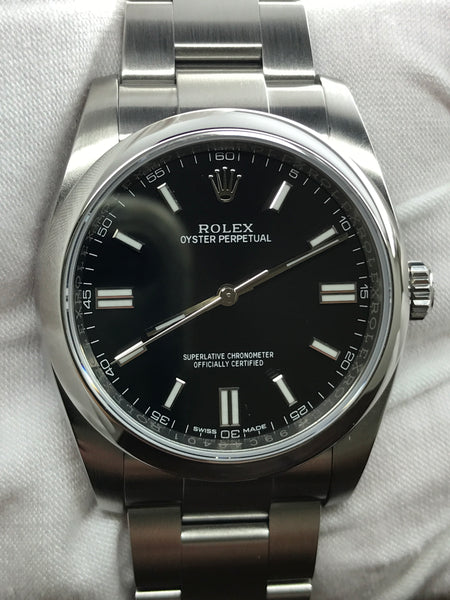 Rolex Oyster Perpetual 36mm 116000 Black Dial Automatic Watch