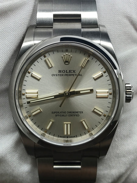 Rolex Oyster Perpetual 36mm 126000 Silver Dial Automatic Watch