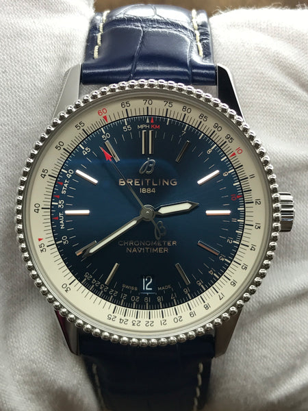 Breitling Navitimer 01 A17325 Blue Dial Automatic Men's Watch