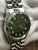 Rolex Datejust 36mm 16014 Custom Green Diamond Dial Automatic Watch
