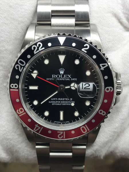 Rolex GMT Master II 16710 Black Dial Automatic Men's Watch