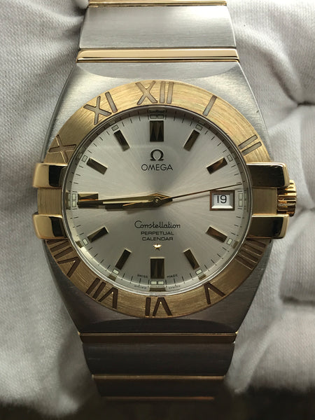 Omega Constellation Double Eagle 1213.30.00 Silver Dial Quartz Watch