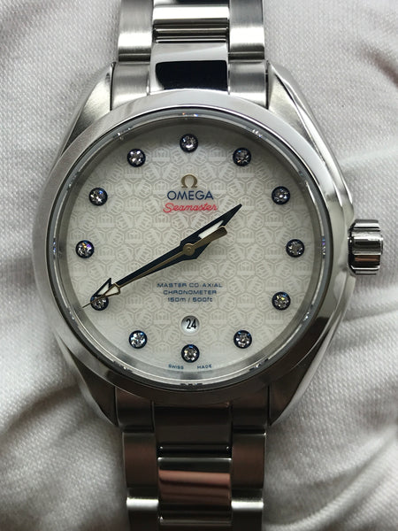Omega Seamaster Aqua Terra Ryder Cup 231.10.34.20.55.003 White Mother of Pearl Dial Automatic Women's Watch