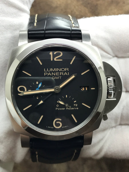 Panerai Luminor 1950 GMT PAM01321 Black Dial Automatic Men's Watch