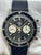 Heuer Autavia 7763 Black Panda Dial Hand Wind Men's Watch